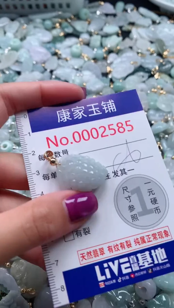 颈饰未镶嵌翡翠2585