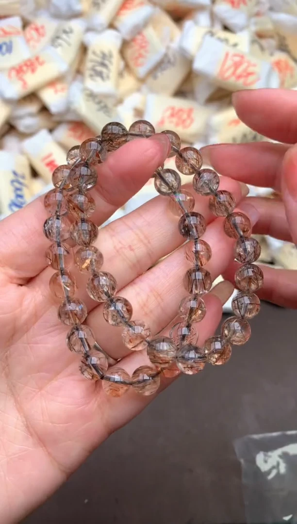 【闪购商品】发晶手串未镶嵌8咪(多样性发货)1个