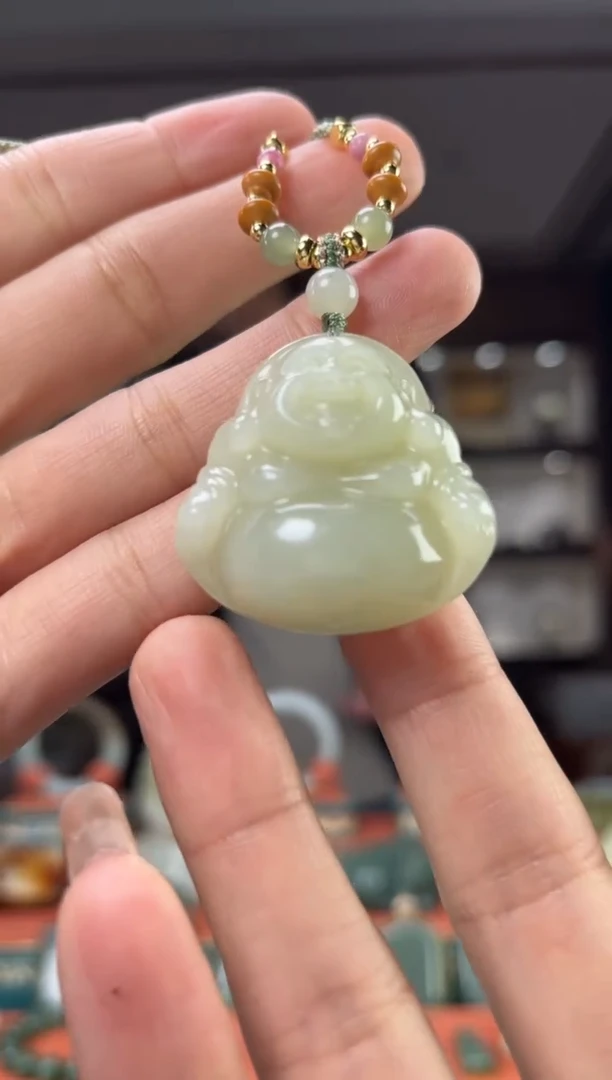 【闪购商品】和田玉颈饰未镶嵌佩佩35mm左右