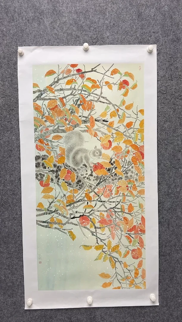 国画邹训精-8平尺-国画作品-GGyz