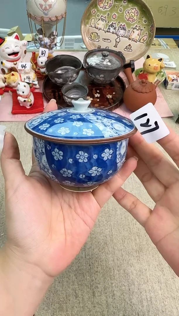 瓷片辰辰的瓷器好看到爆
