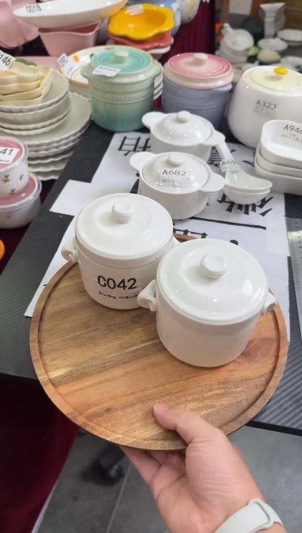 摆件陶C042-2套   仓库微瑕陶瓷清仓福利