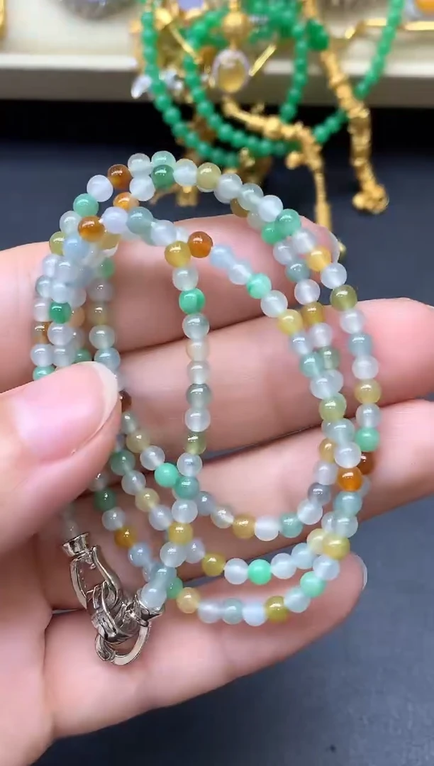 翡翠未镶嵌颈饰46-中国好珍宝