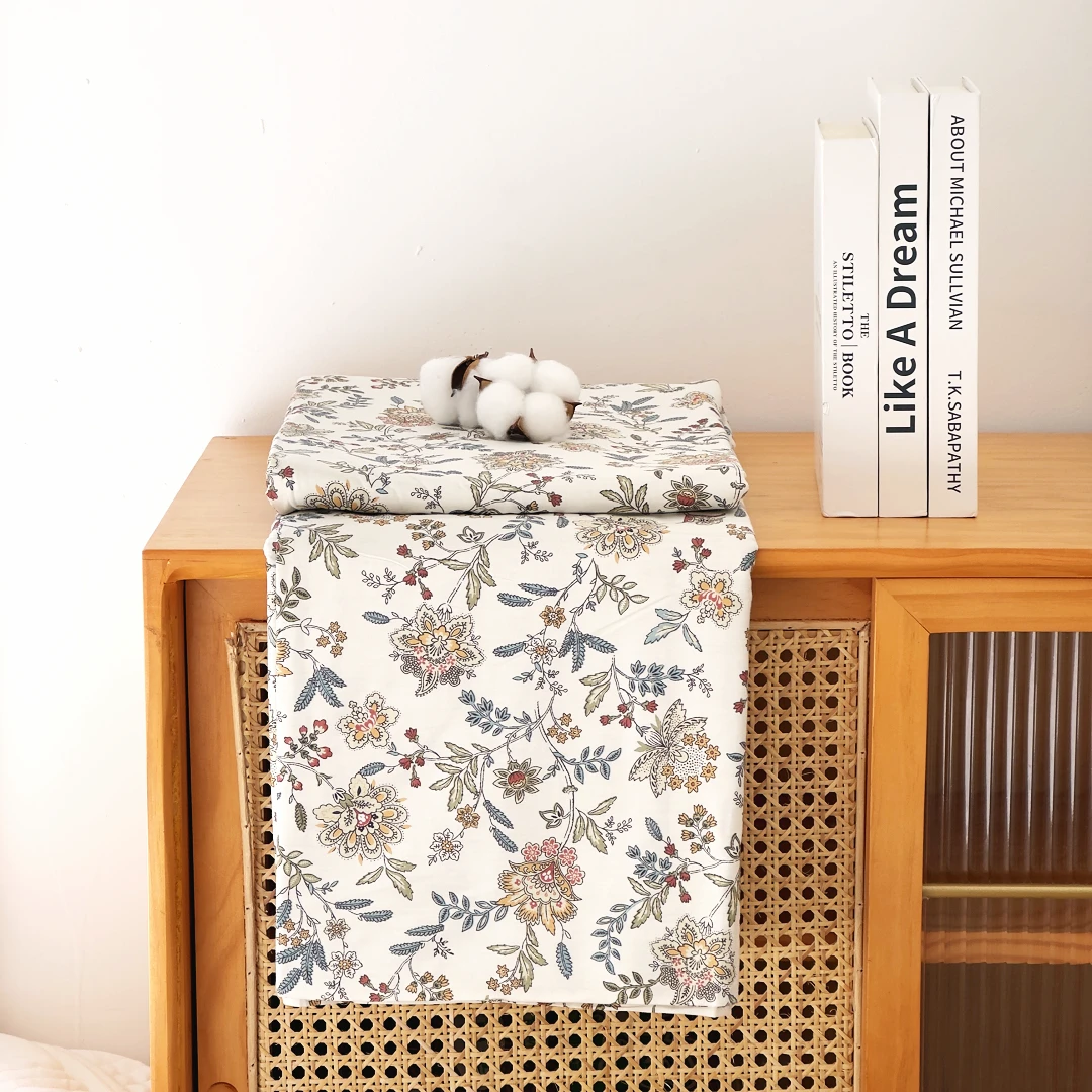 【京かわ会社】全棉80支匹马棉双人被罩 200*230cm 舒暖