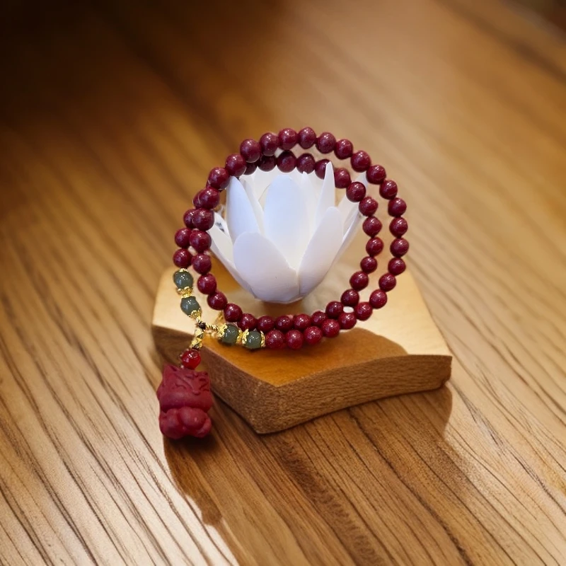 非遗合香-花蕊夫人-小凤九 双圈女士设计款手串