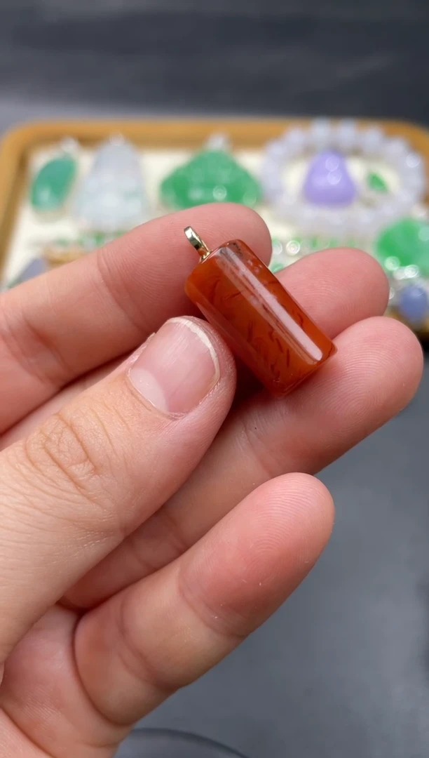 【闪购商品】南红玛瑙吊坠银S925镶嵌126.........