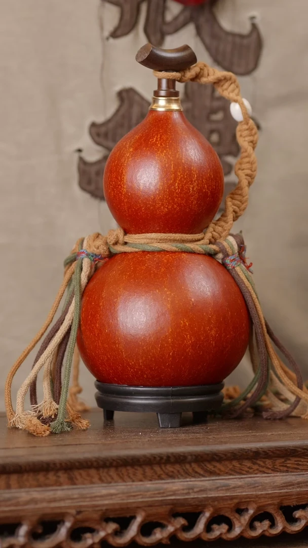 34号精品天然大漆酒葫芦一物一拍~