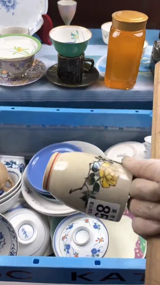 瓷片?*槿英哥瓷器满19.9包邮