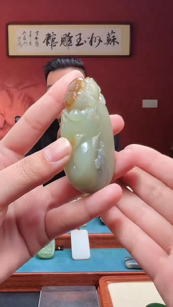 吊坠(不含链)未镶嵌和田玉36