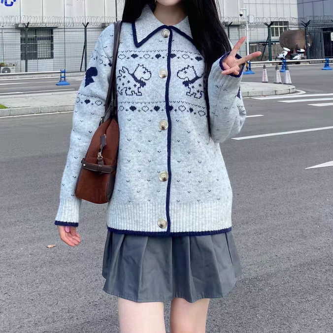 老6家费尔岛小狗毛衣 3天左右发 直播间看细节