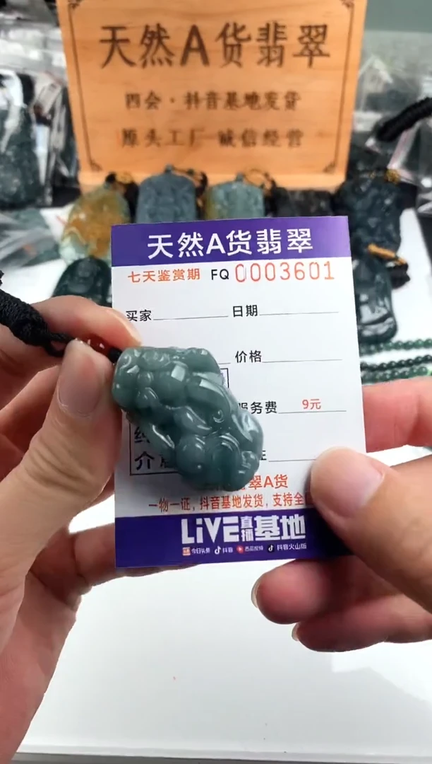 颈饰未镶嵌翡翠