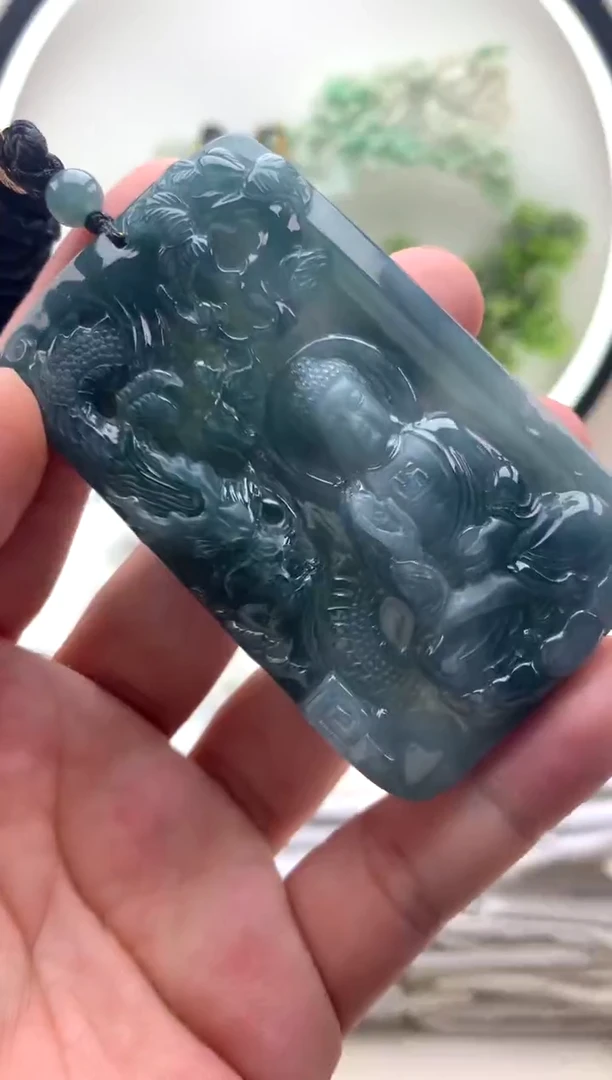 颈饰未镶嵌翡翠阿弥陀佛