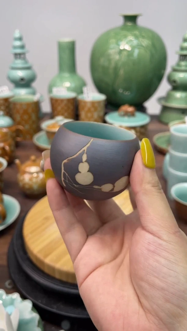 特价福利 微瑕 慧仙青瓷