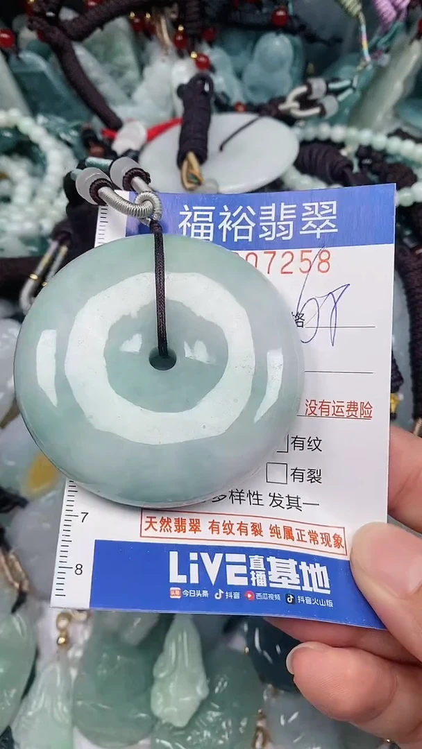 翡翠未镶嵌颈饰...0007258