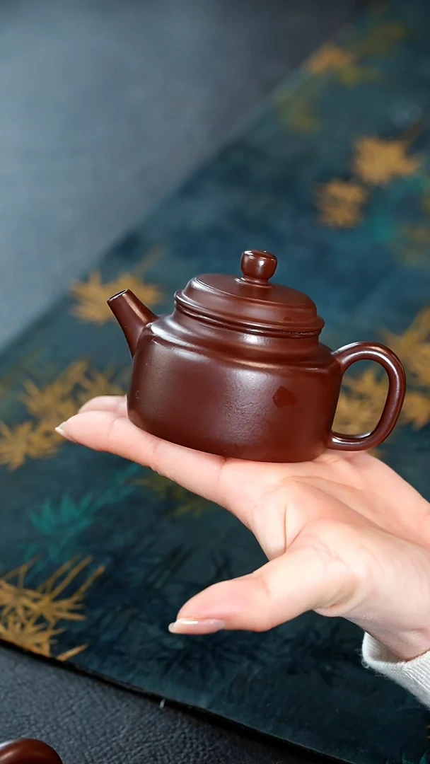 【闪购商品】紫砂茶壶8紫砂壶紫泥德钟