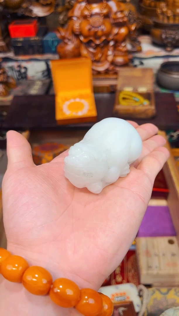 和田玉未镶嵌挂件4瑞哥专属高端精品37