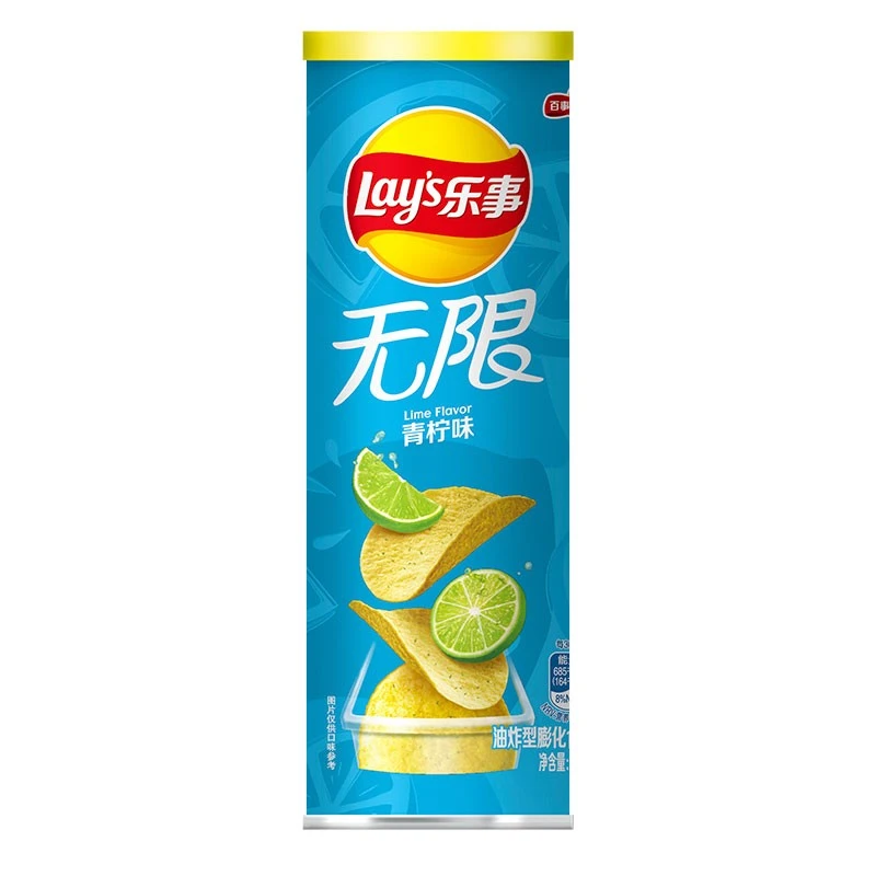 乐事无限青柠味 90g/罐
