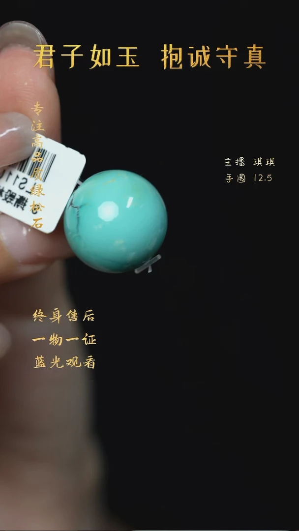 绿松石未镶嵌V44（多样性发一件）单珠