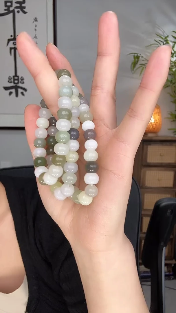 【闪购商品】和田玉颈饰未镶嵌手串多宝