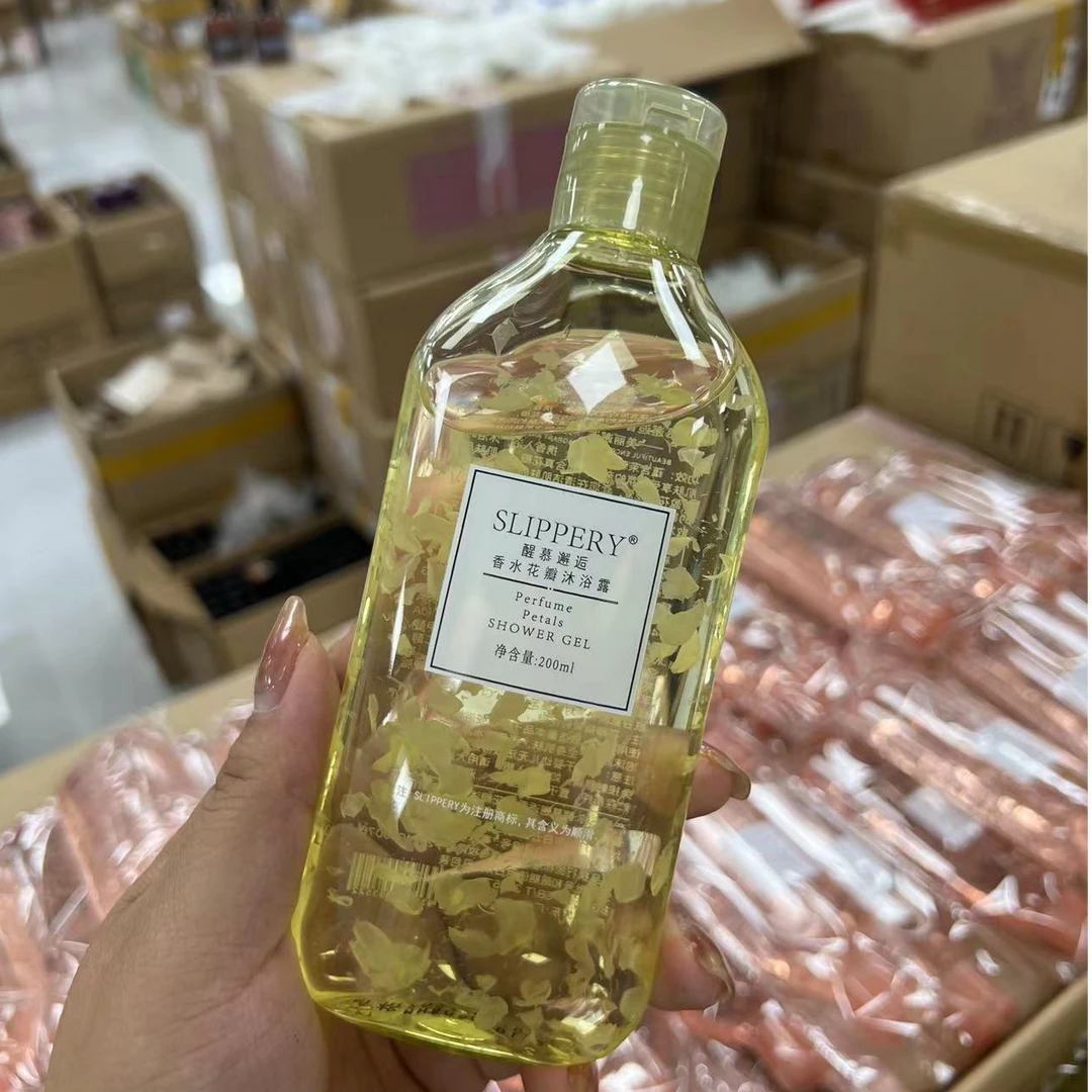 醒慕邂逅花瓣沐浴露