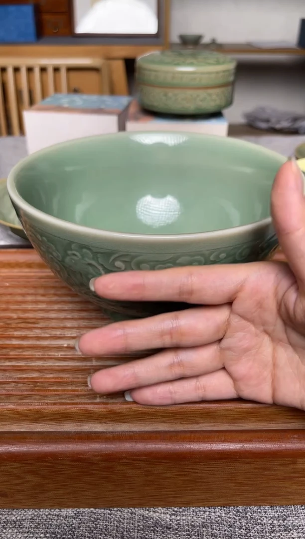 其他青瓷三羊碗 二级