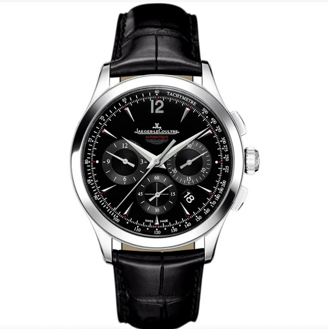 99新 Jaeger-LeCoultre/积家 大师系列1538470/40mm/三眼计时