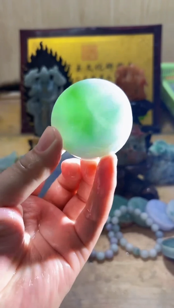 未镶嵌挂件翡翠A货常星6478