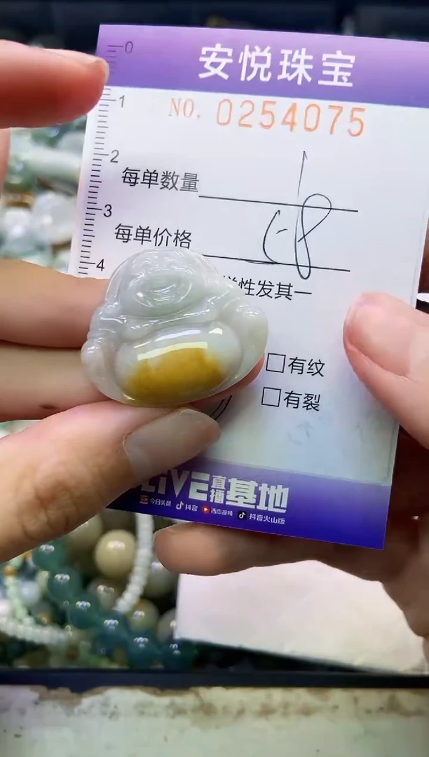 颈饰未镶嵌翡翠闪购0254075