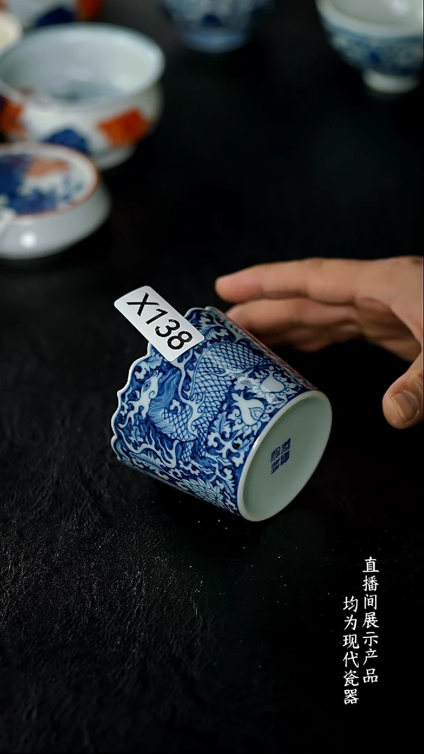 X138诚意十足的直播间 茶具