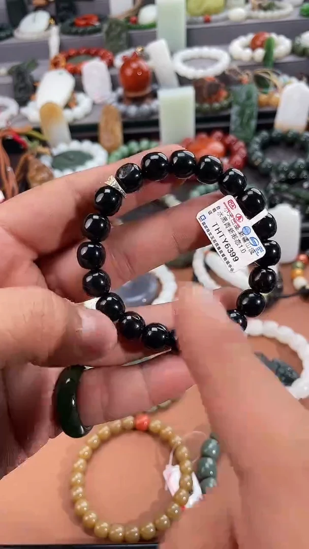 手串未镶嵌和田玉 多样性发一件THTY6399