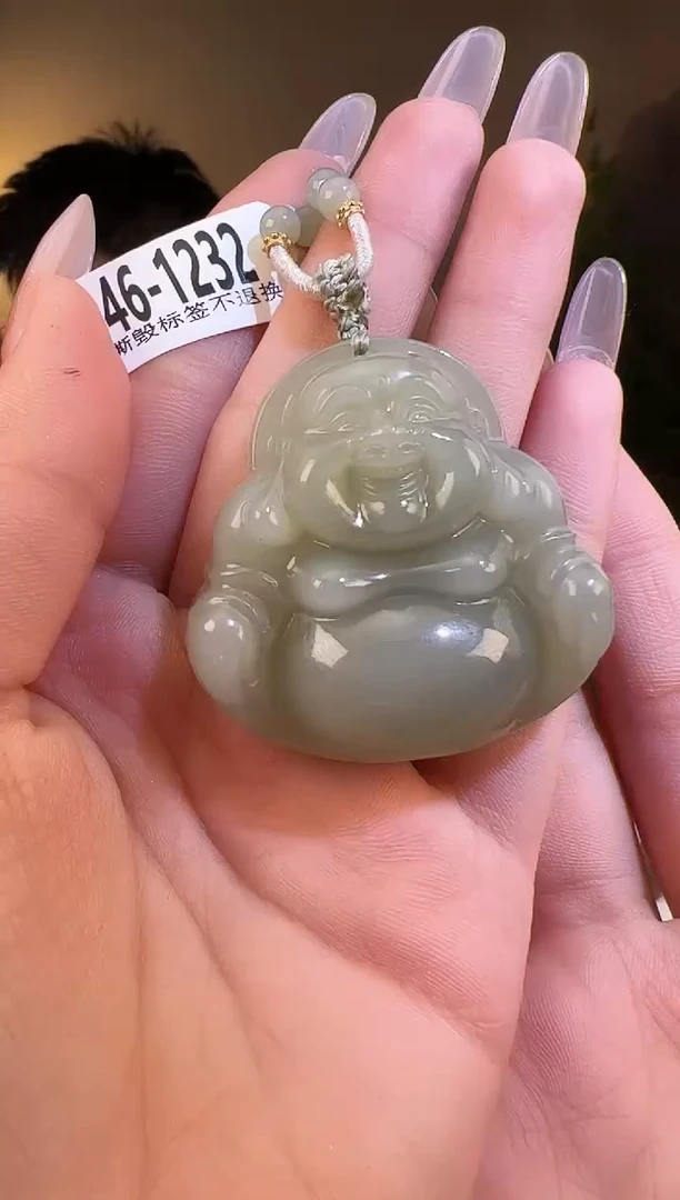 【闪购商品】和田玉颈饰未镶嵌佛公1232