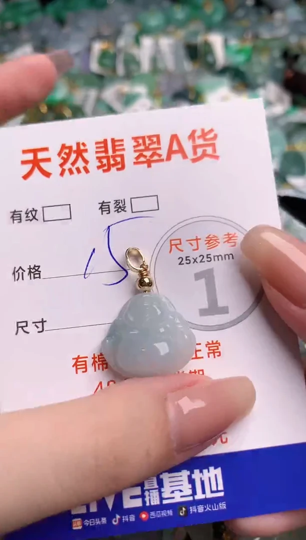 翡翠未镶嵌颈饰23002076