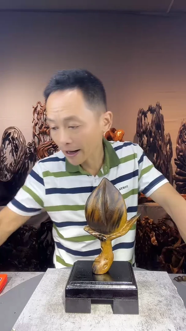 金丝楠禹*小叶桢楠随行摆件12