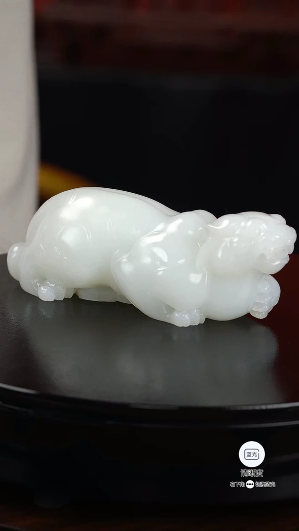 和田玉未镶嵌把件017暴富