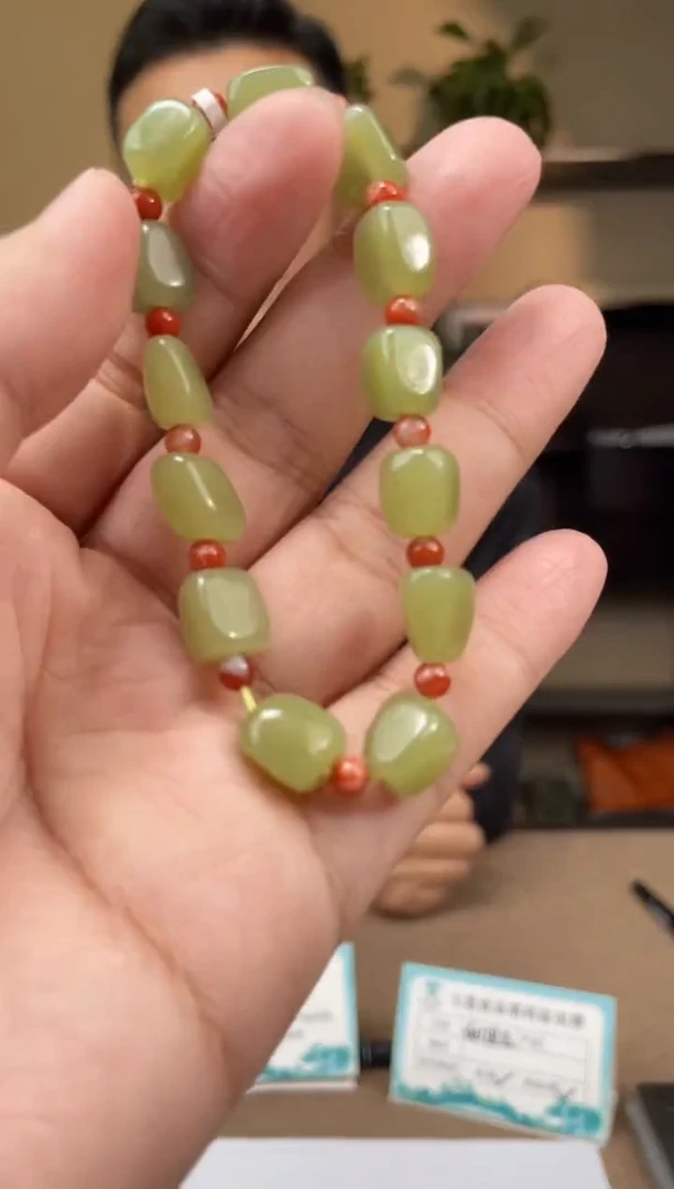 未镶嵌手串和田玉多样性发货拍一发一