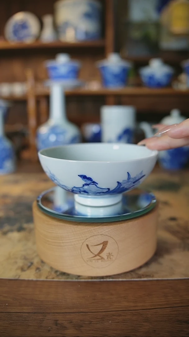 景德镇手绘青花茶器