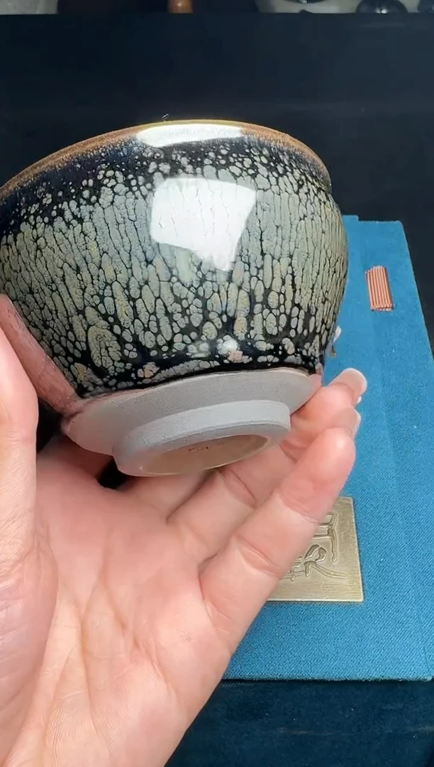 茶盏肖艳水墨牡丹161