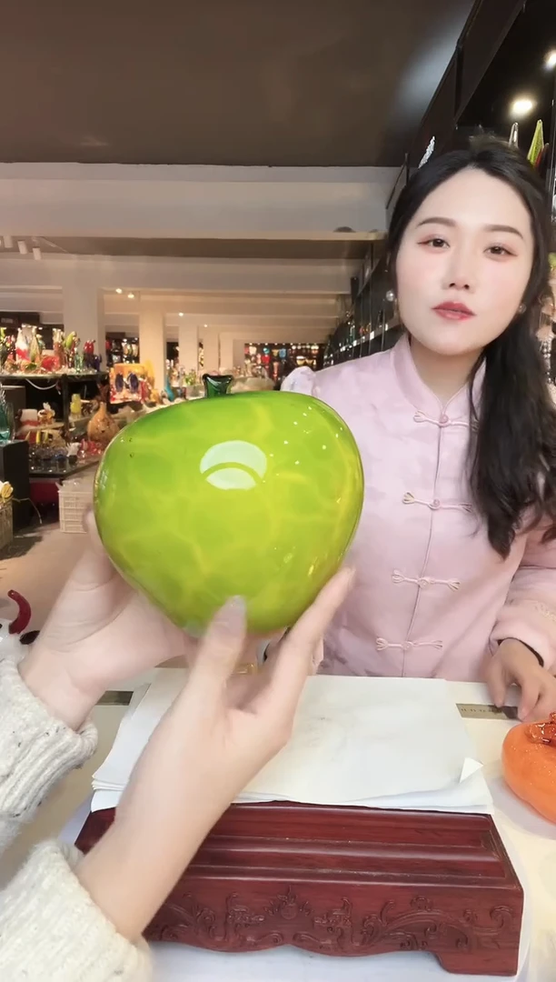 【闪购商品】茶盏琉璃摆件家居摆件