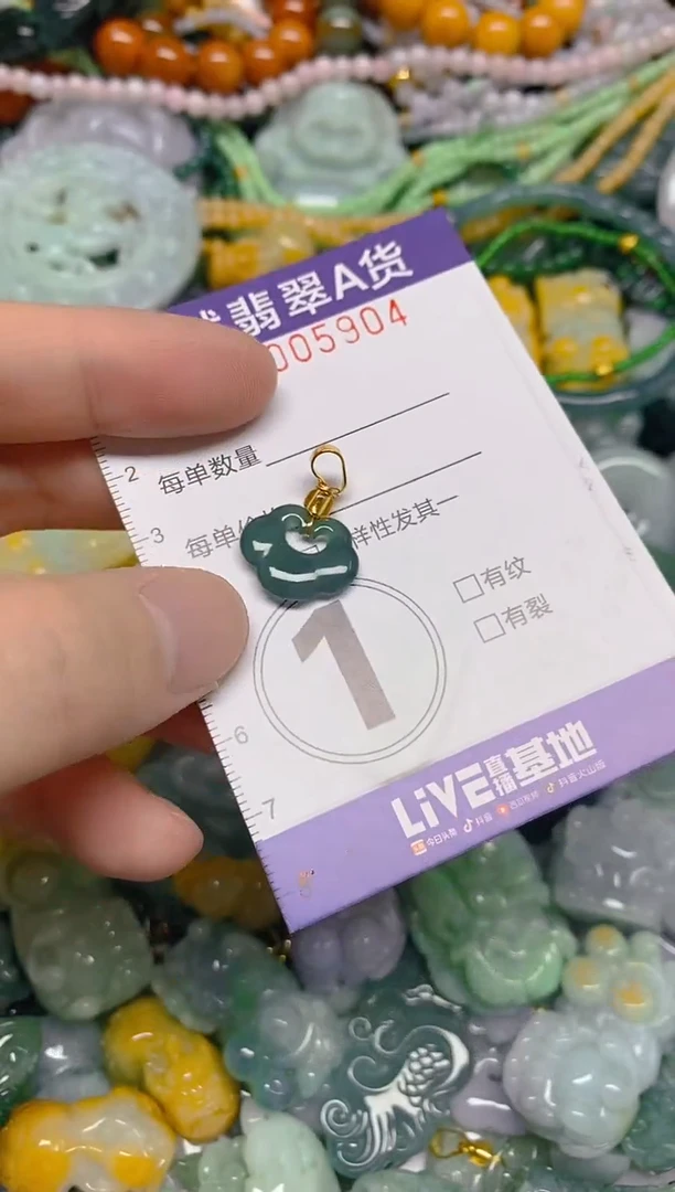 颈饰未镶嵌翡翠0005904