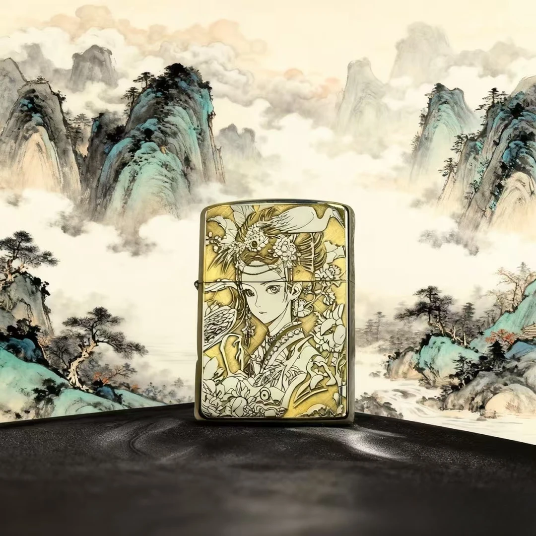 典藏款 白镍版花旦煤.油机（配官方礼盒证书）