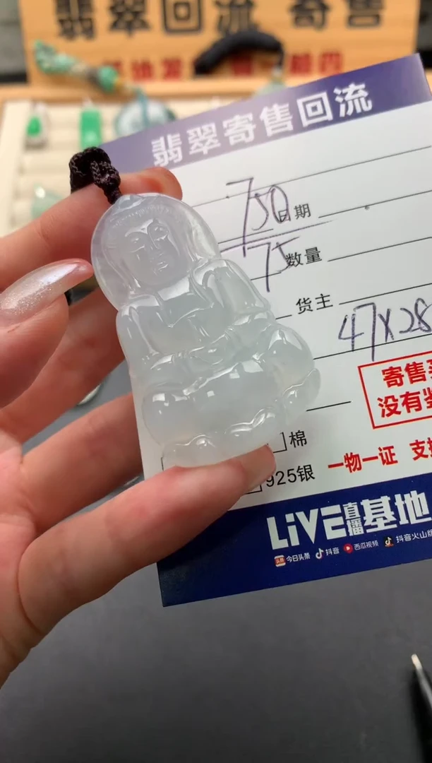 翡翠未镶嵌颈饰10141142