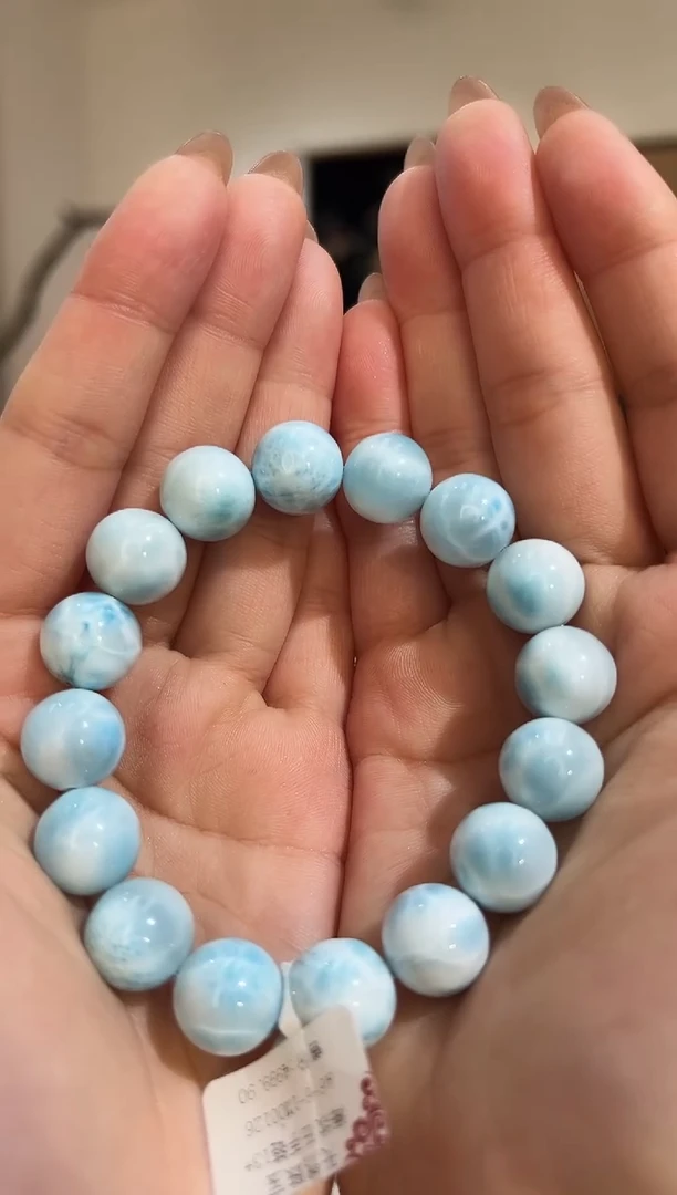 【闪购商品】针钠钙石（海纹石）手串未镶嵌CC787海纹石手链13+