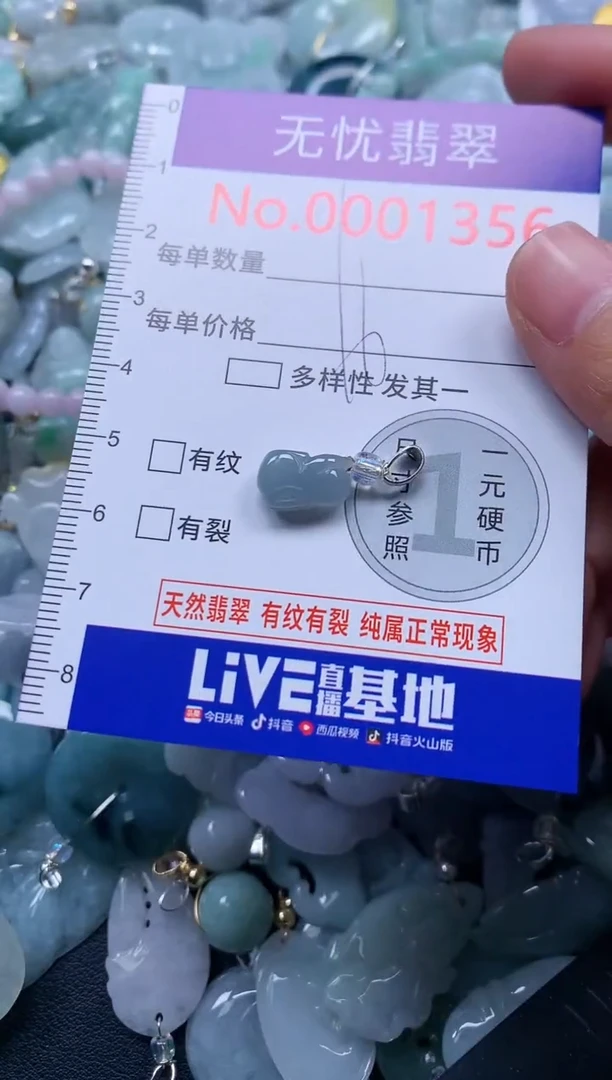 颈饰未镶嵌翡翠1356