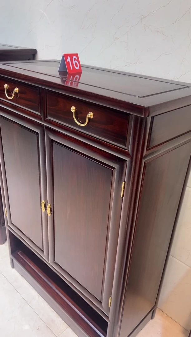 紫檀木类成套家具冬****6鞋柜88*42*123