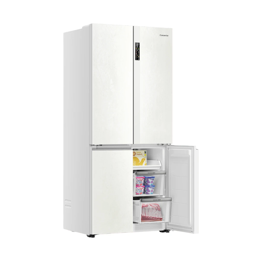 Casarte/卡萨帝星空冰箱507L超薄零嵌入十字四开门云山岩面板母婴