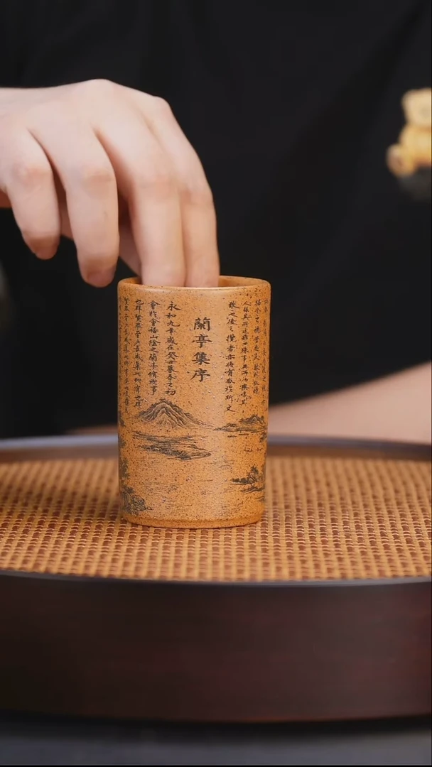 茶杯紫砂原矿紫砂主人杯