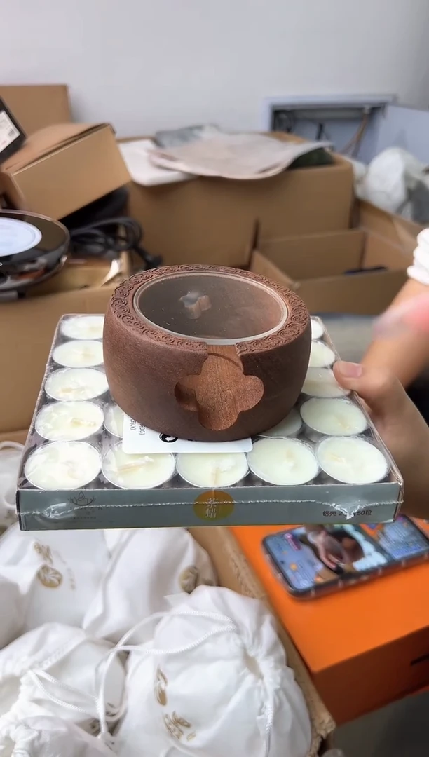 禾墨温茶器送50个茶蜡