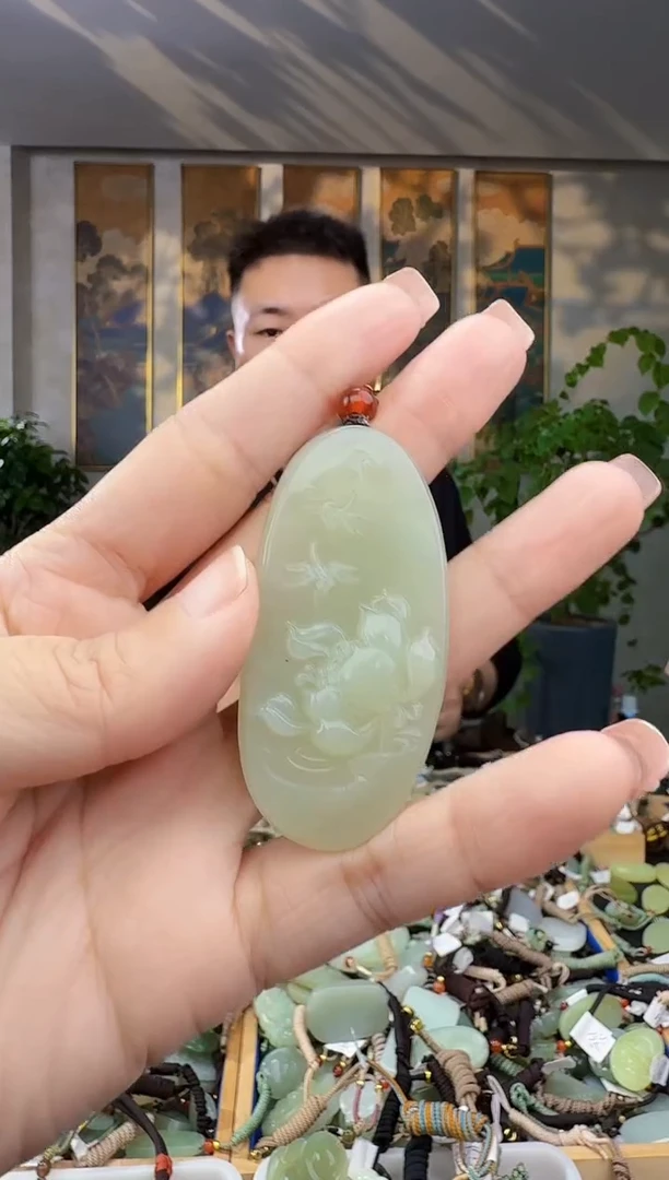 未镶嵌和田玉挂件拍一发一