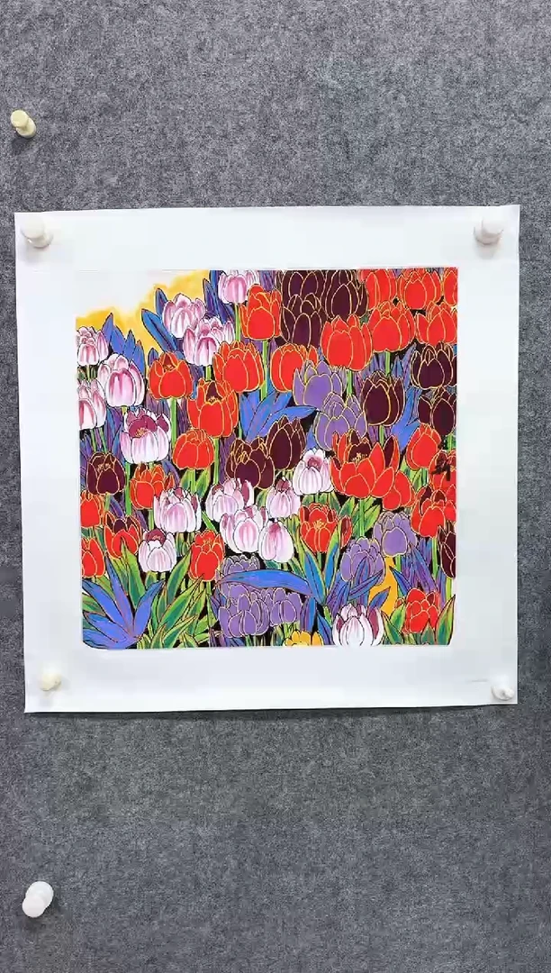 国画DH-马在新老师绘画作品