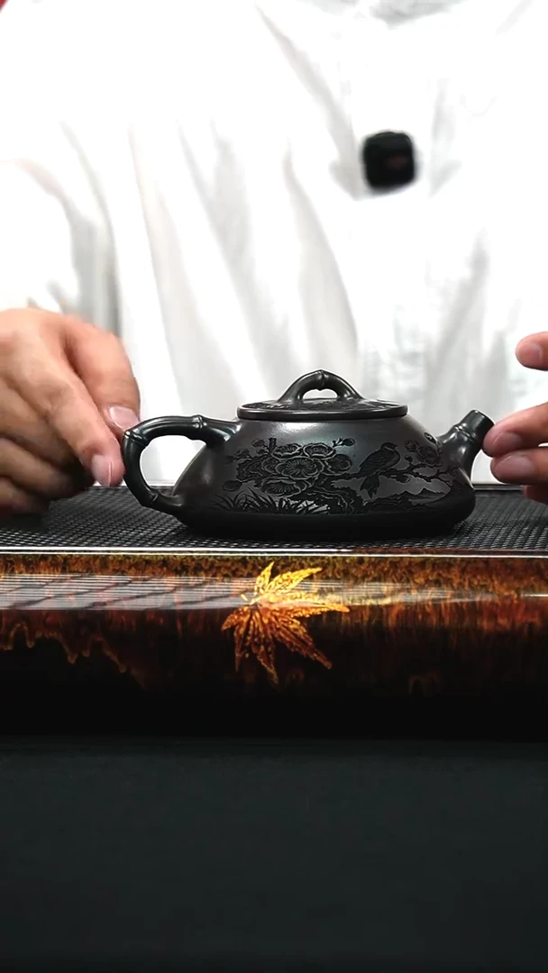 茶壶紫砂一壶漂泊紫砂壶